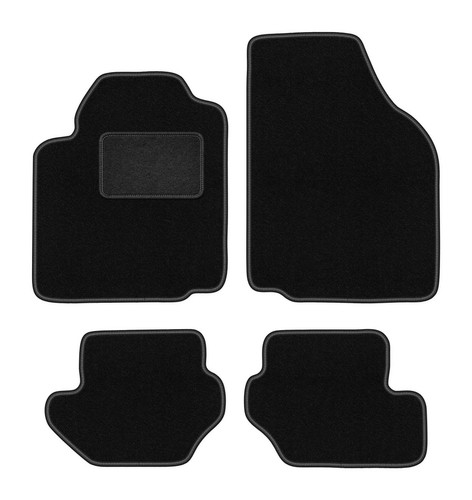 Tappetini velluto nero ford - tappetini,