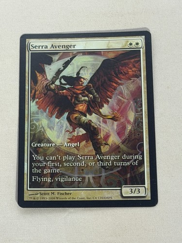 Mtg foil serra avenger - mtg, champs
