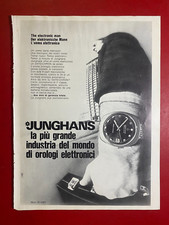 R44/B) JUNGHANS OROLOGI DATO CHRON 28x21 Pubblicità Advertising Clipping