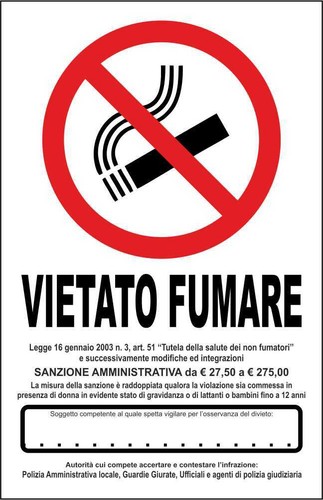 Cartello segnaletico vietato - -,