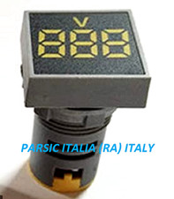 VOLTMETRO LED AC20-500V D=22mm