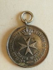 MEDAGLIA OSPEDALE PRINCIPE DI PIEMONTE MALTA SMOM CRI CROCE ROSSA SOVRANO ORDINE