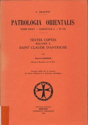 Textes coptes relatifs - relatifs, a