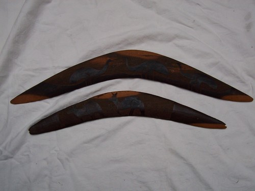Two aboriginal handmade - aboriginal,