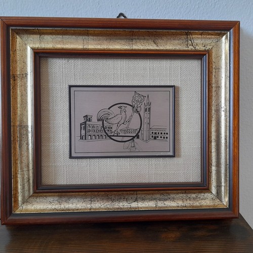 Quadro romagna incisione - incisione, su