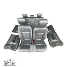 JAGUAR XJ X351 SEDILI INTERNI COMPLETI NERI IN PELLE RISCALDATI CON SCHEDA PORTA