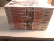 Lotto NARUTO serie rossa n. 1/9 Panini Comics 2006-2007 sequenza completa OTTIMO