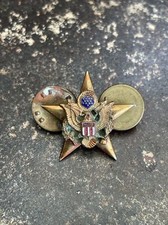 DISTINTIVO DIVISA COLONELLO USA STELLA ^ IIªGUERRA MONDIALE -