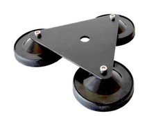 Base magnetica tripla con foro