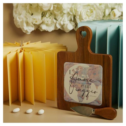 Tagliere frase amore 23x15x1 - tagliere,