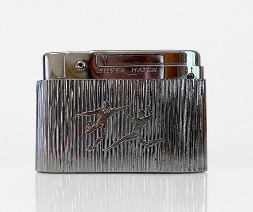Briquet silver match compound - briquet,