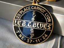 EXCEPTIONNEL ! Club privé le BC BLUES LYON 1959/60 - Jazz , Pop Rock -Porte clés