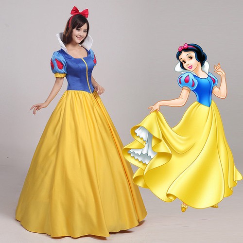 Costume adulto biancaneve - costume,