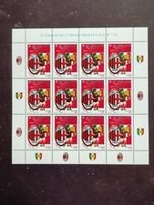 ITALIA FOGLIETTO 0,60 EURO MILAN CAMPIONE D’ITALIA 2010 – 2011 MNH**