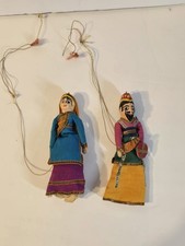 Coppia di burattini indiani