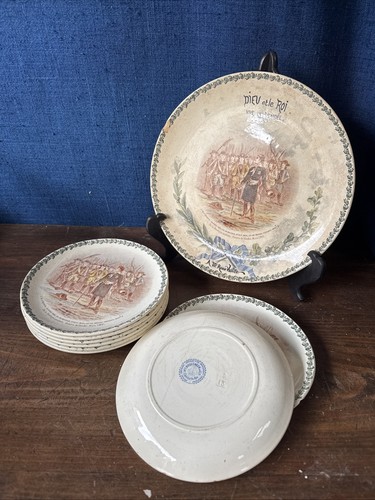 Lot assiettes boulenger - hb,