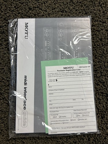Motu midi express 128 - midi,