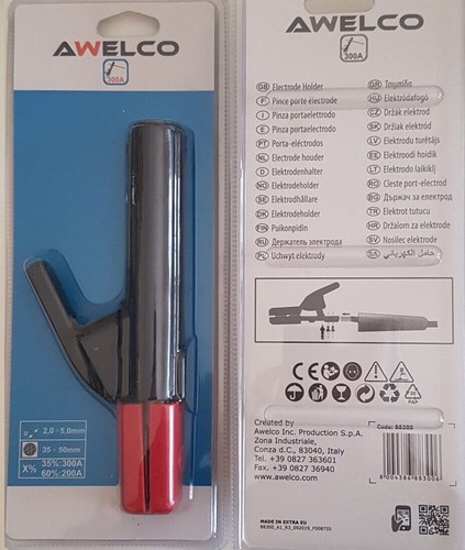 Pinza portaelettrodo awelco - pinza,