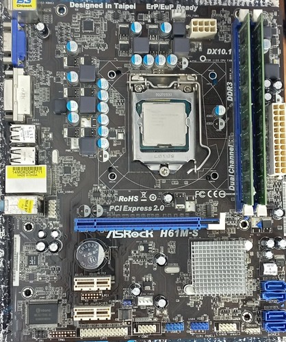 Scheda madre asrock h61m - madre, h61m-s