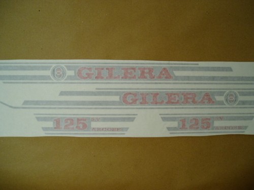 Gilera arcore 125 - gilera, adesivi