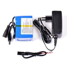 PACCO BATTERIA LITIO 24 VOLT 3000mAh 3Ah 24V RICARICABILE 74x50x45mm E1B1