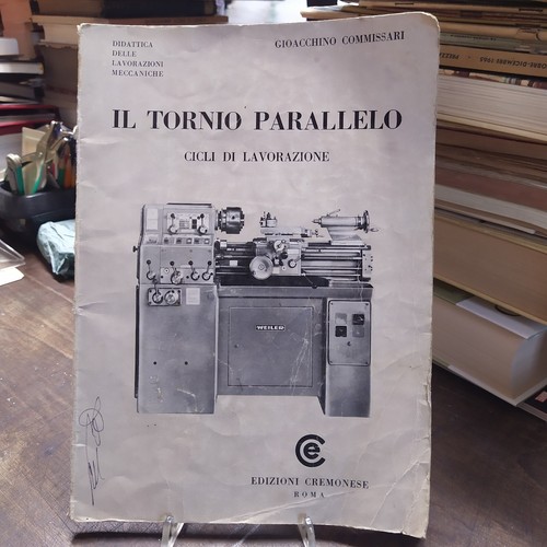 Libro tornio parallelo 1973 - il,