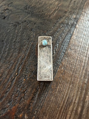 Porta rossetto argento vintage - porta,