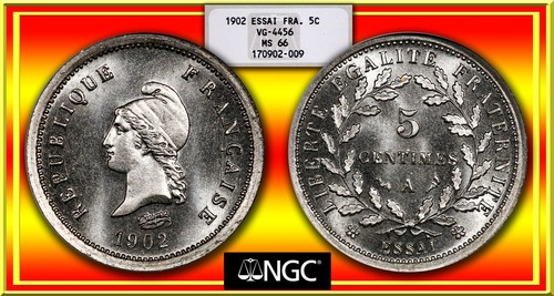 Francia 1902 centesimi - francia, 5
