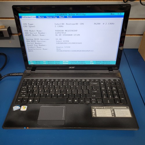 Acer aspire 5733z - 5733z-4477, 15,6"