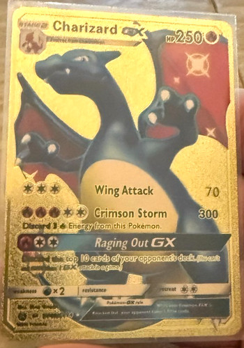 Pokémon charizard - pokémon, gx