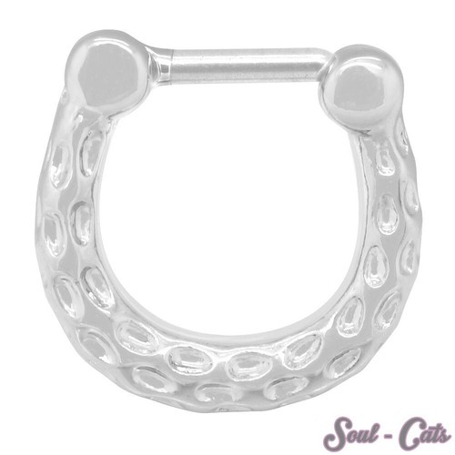 Piercing setto punzonato ferro
