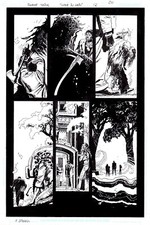 ENRIQUE BRECCIA  - Tavola originale Swamp Thing # 12 p.20