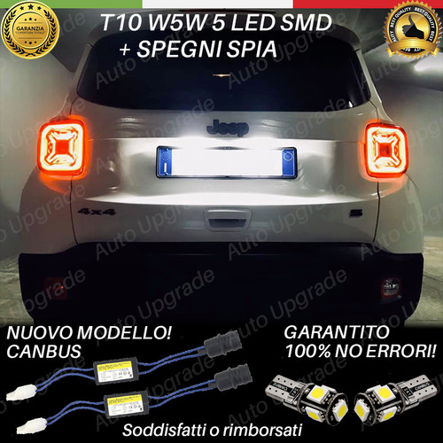 Coppia luci targa led per - coppia,