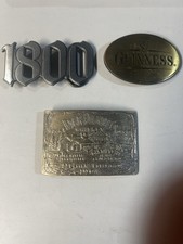 Vintage Liquor Brand Belt