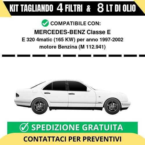 Tagliando per mercedes - per, mercedes-benz