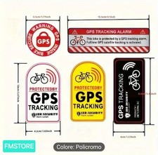 KIT 5 STICKERS DECAL SATELLITE