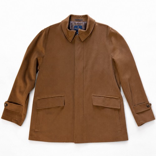 Cappotto lana uomo brooks - lana,