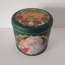 Scatola di latta di Natale