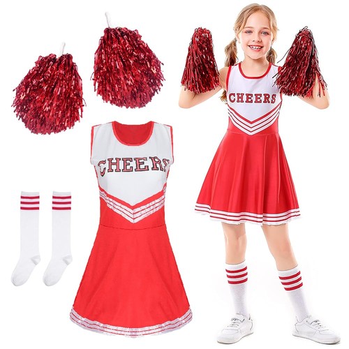 Cheerleader costume bambina - cheerleader,