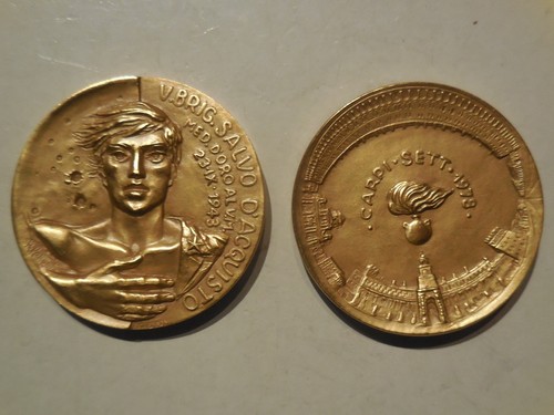 Medaglia carabinieri salvo - medaglia,