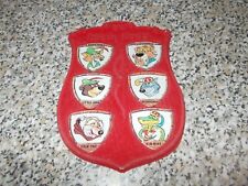 SCUDO DI ROBIN HOOD SHERWOOD FOLDER ROSSO ALLEGATO A TOPOLINO COMPLETO OTTIMO