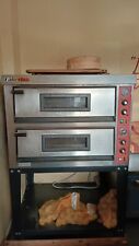 Forno Elettrico Per Pizza Professionale. Doppia Camera + Supporto