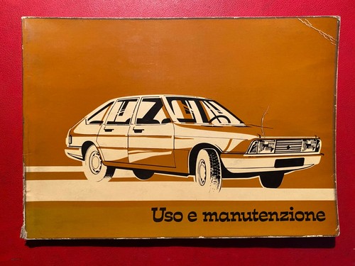 Chrysler france libretto - libretto, uso
