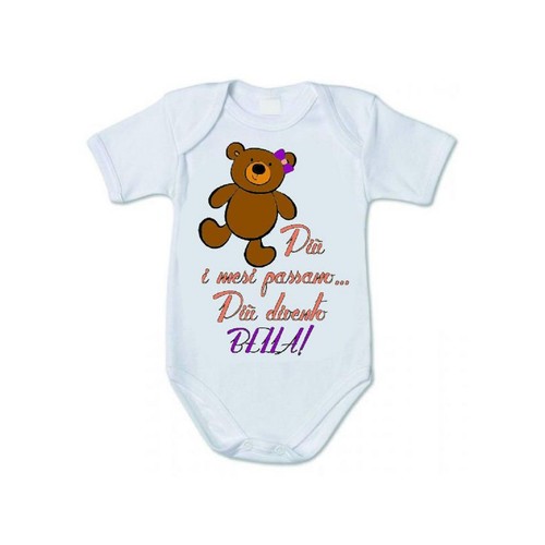 Body bianco cotone - bianco, bambina