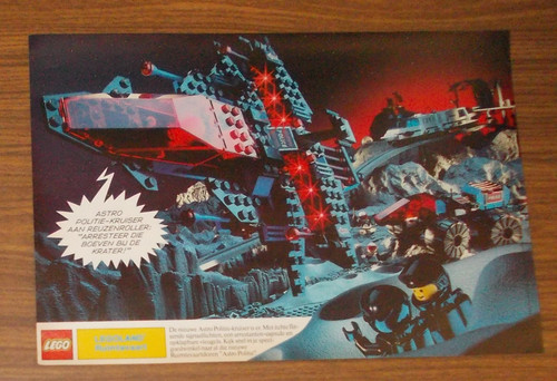 Rara pubblicità lego space - pubblicità,