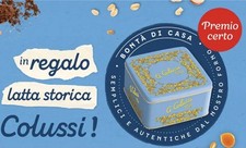 Scatola Di Latta Colussi Da