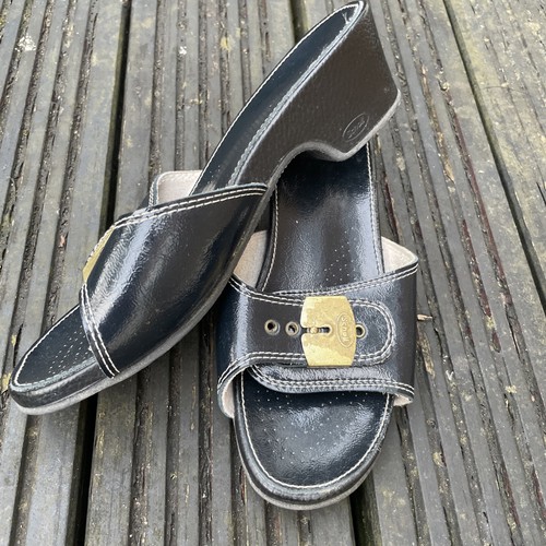 Scholl leather look - leather,