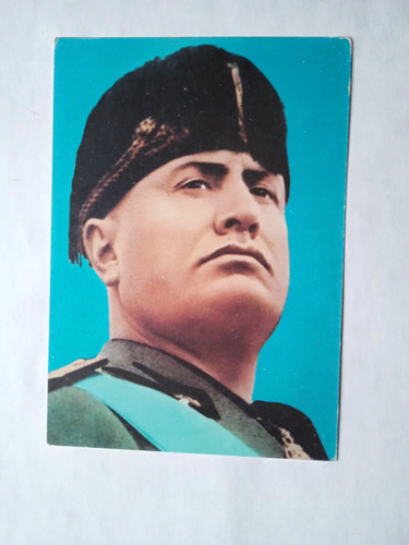 Cartolina benito mussolini - "benito, mussolini"