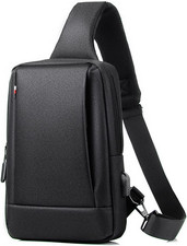 - Zaino Monospalla Porta Tablet Borsa Zainetto Borsello Piccolo a Tracolla per U