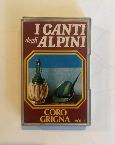 Vintage musicassetta canti - "i,